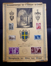 Timbres feuillet abbaye d'occasion  Saint-Germain-du-Puy