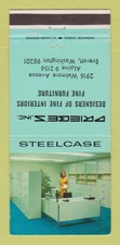 Matchbook cover steelcase for sale  USA