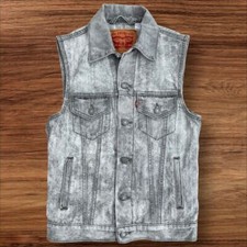 Levi denim vest for sale  Myrtle Beach