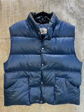 Colete acolchoado vintage Western Trails - Azul marinho escuro tamanho grande comprar usado  Enviando para Brazil