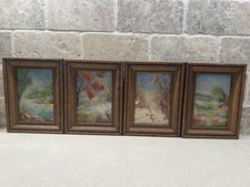 Set handpainted framed for sale  Houston