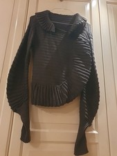 Designer strickjacke volantkra gebraucht kaufen  München