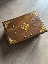 Holztruhe handgefertigt messin gebraucht kaufen  Seelze