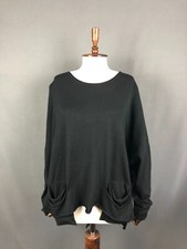 Usado, Blusa Philomena Christ feminina mistura de lã cauda preta comprar usado  Enviando para Brazil