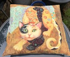 Cat cushion pillow for sale  Shipping to Ireland