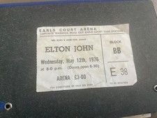 Elton john earls for sale  DERBY