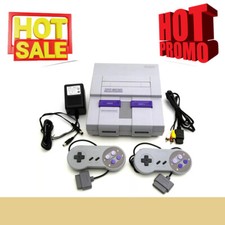 Sistema de entretenimiento Super Nintendo Original SNES Consola Videojuego Paquete segunda mano  Embacar hacia Mexico