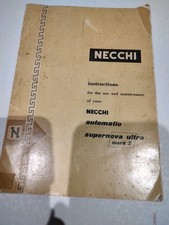Necchi instructions use for sale  Reese