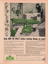 Amf dewalt 1950s for sale  Glendora