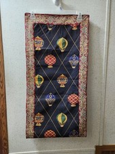 Usado, Balão de ar quente Decor De France tecido corredor de mesa provençal francês 16x68" limpo comprar usado  Enviando para Brazil
