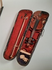Estojo de madeira vintage para violino Maidstone John G Murdoch Co London, usado comprar usado  Enviando para Brazil