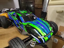 Traxxas Rustler 4x4 VXL 6S - Rádio Spektrum e ESC YSIDO 2200kv muitas atualizações comprar usado Traxxas Rustler 4x4 VXL 6S - Rádio Spektrum e ESC YSIDO 2200kv muitas atualizações comprar usado  Enviando para Brazil