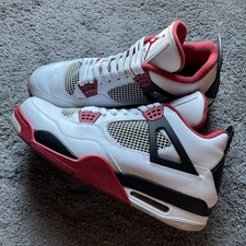 Jordan Retro Fire Vermelho 4s 2012 Lançamento Masculino Tamanho 13 Usado Sem Caixa Nike Air Jordan, usado comprar usado  Enviando para Brazil