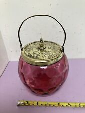 Antique cranberry glass for sale  GUILDFORD