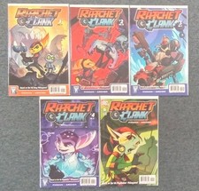 Quadrinhos RATCHET & CLANK #1-5 Wildstorm 2010 Missing #6 quase perfeito 9,0+! #1 Is Sweet 9.8? , usado comprar usado  Enviando para Brazil
