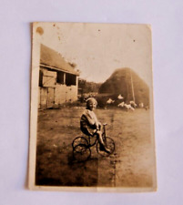 Boy trike photograph for sale  NOTTINGHAM