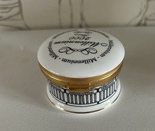 Commemorative round trinket for sale  BRACKNELL