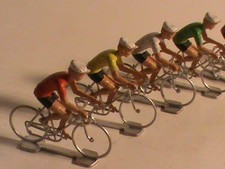 Lot miniatures cyclistes d'occasion  Annemasse
