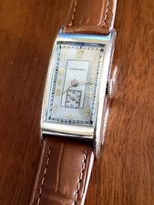 RELÓGIO DE PULSO LONGINES FOLHEADO A OURO BEM SERVIDO 45 MM DE COMPRIMENTO 1938, usado comprar usado  Enviando para Brazil