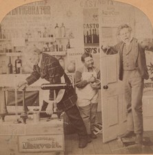 FOTO CHARLATANISMO MÉDICO SV - Revigorador elétrico de terapia de choque - 1872 Weller, usado comprar usado  Enviando para Brazil
