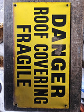 Vintage danger roof for sale  CRAWLEY