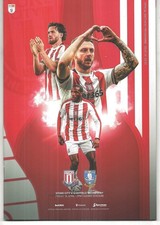 Football programme stoke for sale  FARINGDON