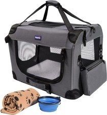 Portable dog crate for sale  SALFORD