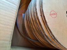 Carretel Molex Rib Cb cabo redondo plano lote peça # 00822830010 11 rolos carretéis, usado comprar usado  Enviando para Brazil