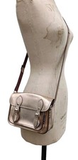Gold leather satchel for sale  ILKLEY