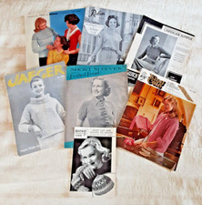 Vintage ladies knitting for sale  HALSTEAD