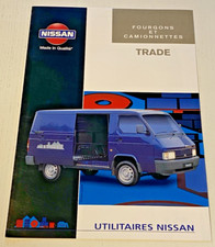 Brochure nissan trade d'occasion  Quarré-les-Tombes