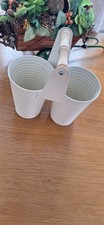 Cream metal double for sale  HITCHIN