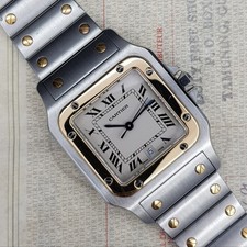 Cartier santos galbée usato  Roma