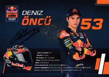 moto3 Deniz Öncü signierte KTM Autogrammkarte comprar usado  Enviando para Brazil