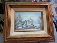 Vintage oil painting for sale  Three Rivers