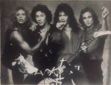 Póster fotográfico Van Halen Band 1980 19 x 25 segunda mano  Embacar hacia Mexico
