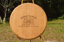 Logotipo Chateau Margaux Bordeaux vinícola tampa/cabeça de barril de vinho, usado comprar usado  Enviando para Brazil