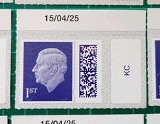 2025 KING CHARLES III M25L DEFINITIVES 1ª Classe Data de Impressão 15/04/25 Single um comprar usado  Enviando para Brazil