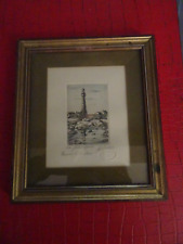 Rare eau forte d'occasion  Tourlaville