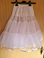 Petticoat weiss tüllrock gebraucht kaufen  Luckenwalde