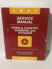 1997 Chrysler Town & Country Dodge Caravan Plymouth Voyager Shop Manual de Serviço comprar usado  Enviando para Brazil