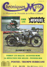 Chroniques moto omb d'occasion  Bray-sur-Somme