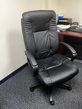 Black leather office for sale  Bronx