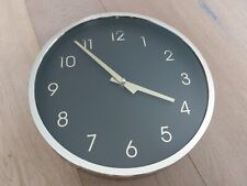 Wanduhr schwarz goldenem gebraucht kaufen  Bous
