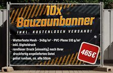 10x meshbanner werbeplane gebraucht kaufen  Euskirchen