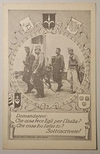 Cartolina militare trieste usato  Cecina