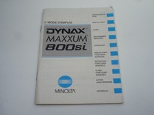Mode emploi minolta d'occasion  Créteil