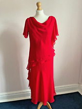 Catrina red chiffon for sale  WATFORD