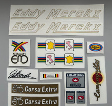 Conjunto de decalques Eddy Merckx Chrome.   Signature of Eddy Merckx está incluída comprar usado  Enviando para Brazil