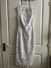 Lipsy dress white for sale  MANCHESTER